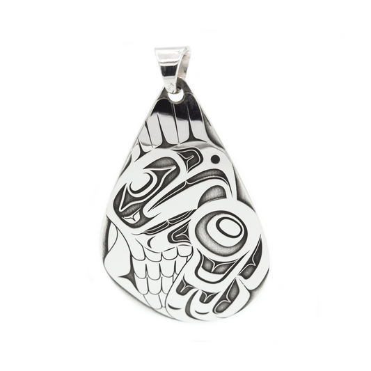 Eagle Teardrop Pendant