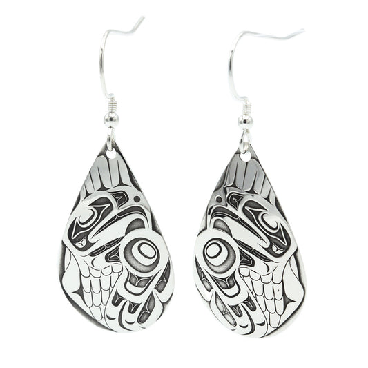 Eagle Teardrop Earrings
