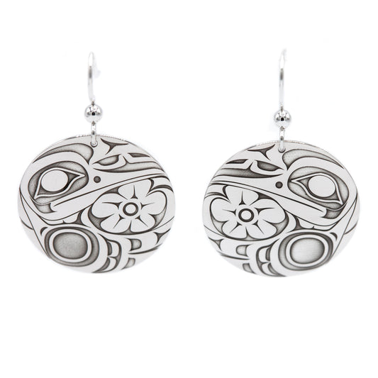 Hummingbird Panel Earrings