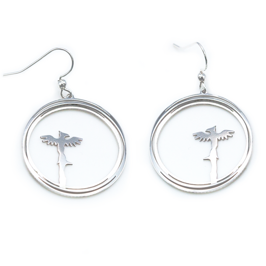Silver Lining Totem Earrings