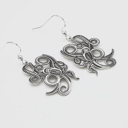 Octopus Earrings